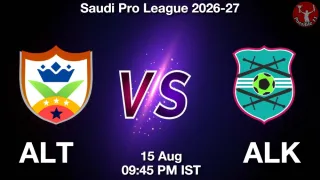 ALT vs ALK - Saudi Pro
