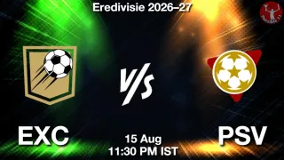 EXC vs PSV - Eredivisie 2026–27