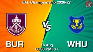 BUR vs WHU - EFL Championship