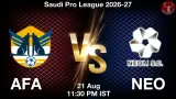 AFA vs NEO Dream11 Prediction, Preview & Updates - <small>Fri, 21 Aug 11:30 PM IST</small>