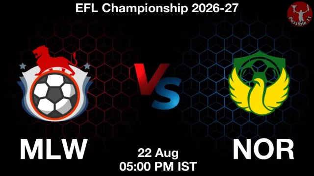 MLW vs NOR Match Previews and Football Tips