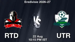 RTD vs UTR - Eredivisie 2026–27