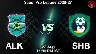 ALK vs SHB - Saudi Pro