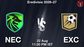 NEC vs EXC - Eredivisie 2026–27