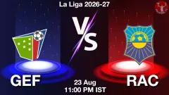 GEF vs RAC Match Result