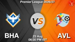 BHA vs AVL Match Result