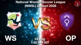 WS vs OP Dream11 Prediction, Preview & Updates - <small>Mon, 24 Aug 01:30 AM IST</small>