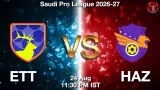 ETT vs HAZ Dream11 Prediction, Preview & Updates - <small>Mon, 24 Aug 11:30 PM IST</small>