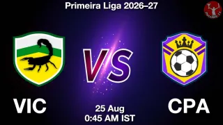 VIC vs CPA VIC vs CPA - Primeira Liga