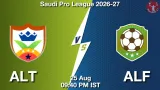 ALT vs ALF Dream11 Prediction, Preview & Updates - <small>Tue, 25 Aug 09:40 PM IST</small>