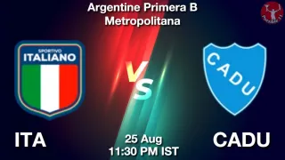 ITA vs CADU Matcch Previews