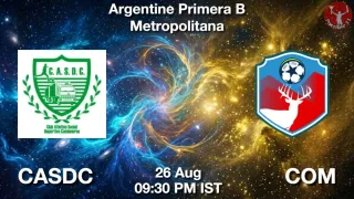 CASDC vs COM - Argentine Primera