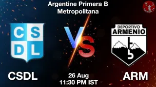 CSDL vs ARM CSDL vs ARM - Argentine Primera