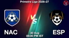 NAC vs ESP Match Result