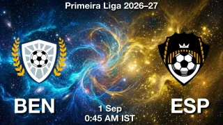 BEN vs ESP BEN vs ESP - Primeira Liga