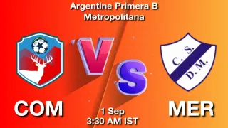 COM vs MER - Argentine Primera