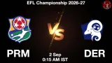 PRM vs DER Dream11 Prediction, Preview & Updates - <small>Wed, 02 Sep 12:15 AM IST</small>