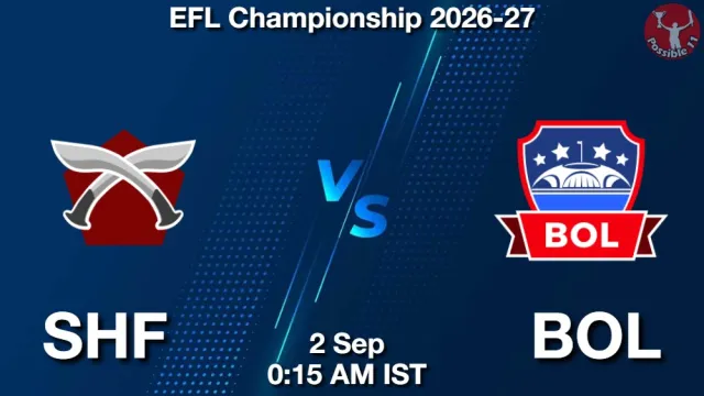 SHF vs BOL Match Previews and Football Tips