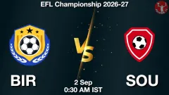 BIR vs SOU Match Result
