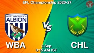 WBA vs CHL - EFL Championship