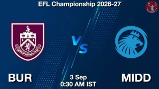 BUR vs MIDD - EFL Championship