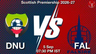 DNU vs FAL - Scottish Premiership