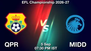 QPR vs MIDD - EFL Championship