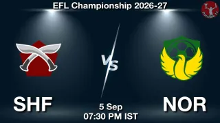 SHF vs NOR - EFL Championship
