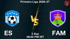 ES vs FAM Match Result