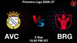 AVC vs BRG Dream11 Prediction, Preview & Updates - <small>Sat, 05 Sep 10:30 PM IST</small>