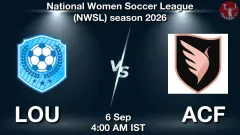 LOU vs ACF Match Result