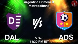 DAL vs ADS DAL vs ADS - Argentine Primera