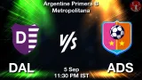 DAL vs ADS Dream11 Prediction, Preview & Updates - <small>Sat, 05 Sep 11:30 PM IST</small>
