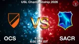 OCS vs SACR Dream11 Prediction - <small>Sun, 06 Sep 06:30 AM IST</small>