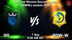 SR vs SDW-W Match Result