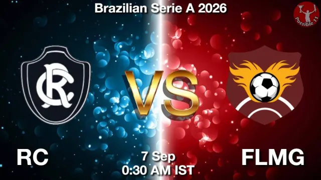 RC vs FLMG ड्रीम11 भविष्यवाणी, फैंटेसी फुटबॉल टीम - 07 सितम्बर 2026