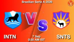 INTN vs SNTS Match Result