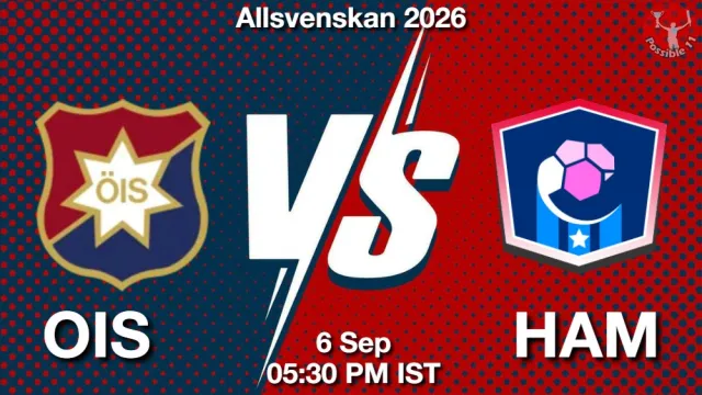 OIS vs HAM ड्रीम11 भविष्यवाणी, फैंटेसी फुटबॉल टीम - 06 सितम्बर 2026