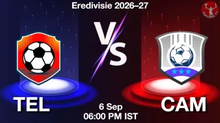 TEL vs CAM TEL vs CAM - Eredivisie 2026–27