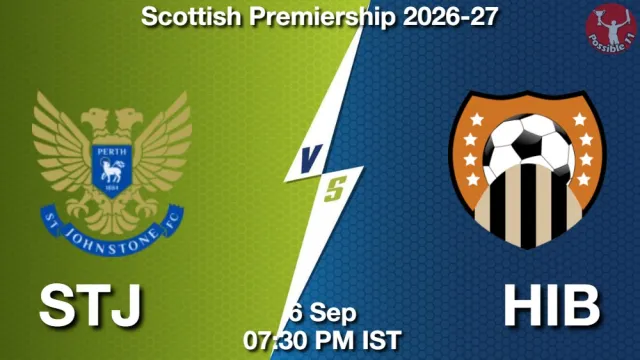 STJ vs HIB Match Previews and Football Tips