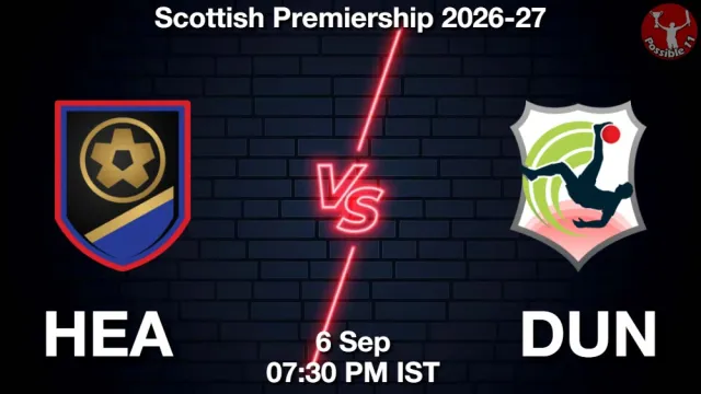 HEA vs DUN Match Previews and Football Tips