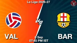 VAL vs BAR - La Liga