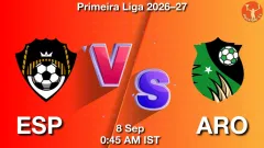 ESP vs ARO Match Result
