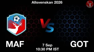 MAF vs GOT - Allsvenskan 2026