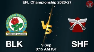 BLK vs SHF - EFL Championship