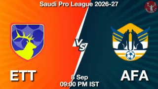 ETT vs AFA - Saudi Pro