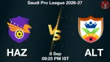 HAZ vs ALT Dream11 Prediction, Preview & Updates - <small>Tue, 08 Sep 09:25 PM IST</small>