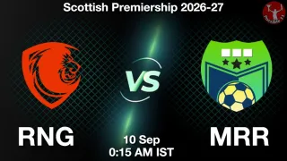 RNG vs MRR - Scottish Premiership