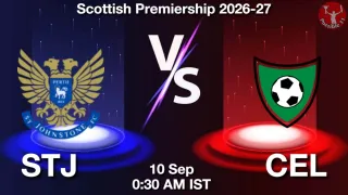 STJ vs CEL - Scottish Premiership