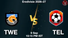 TWE vs TEL Match Result